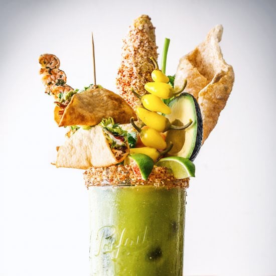 Green Monster Bloody Mary