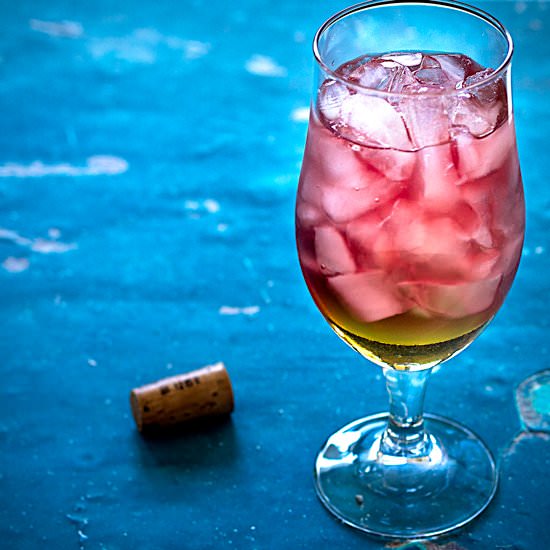 Peach Sangria Bellini