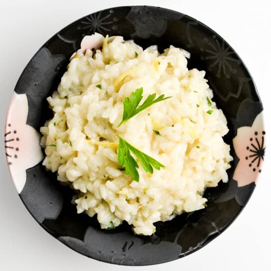 Japanese Lemon Herb Risotto
