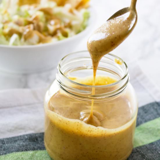 Honey Mustard Ginger Salad Dressing