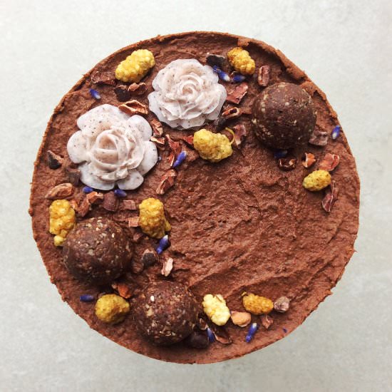 Sweet Potato Chocolate Chia Cake