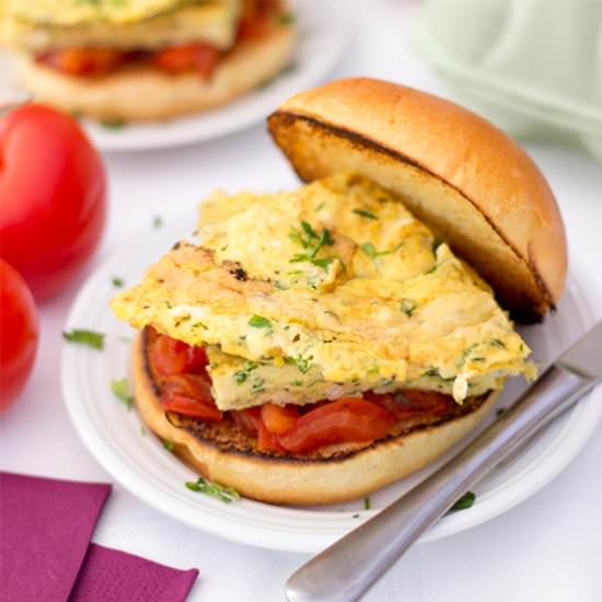 Tomato & Egg Cobs