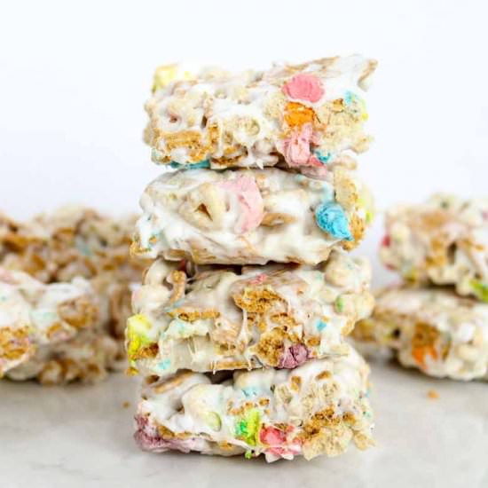 St. Patrick’s Day Cereal Bars