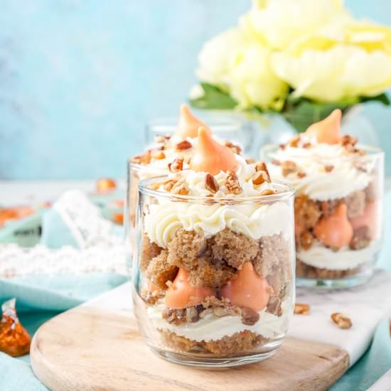 Individual Carrot Cake Trifles