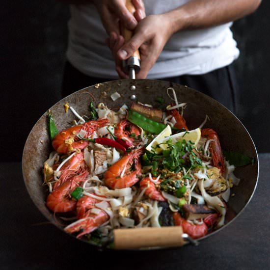 Prawn And Tofu Pad Thai