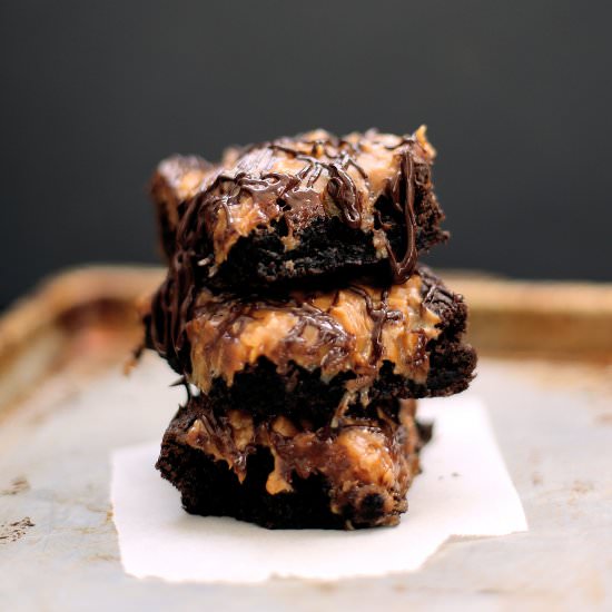 Samoa Brownies