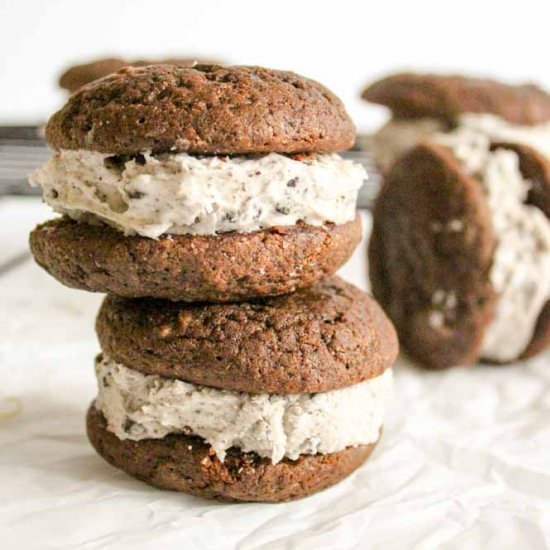 Chocolate Oreo Whoopie Pies