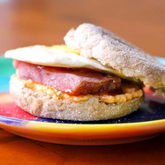 Ham and Pimento Cheese Breakfast