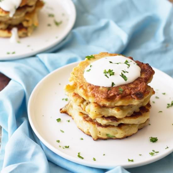 Potato Scallion Pancakes