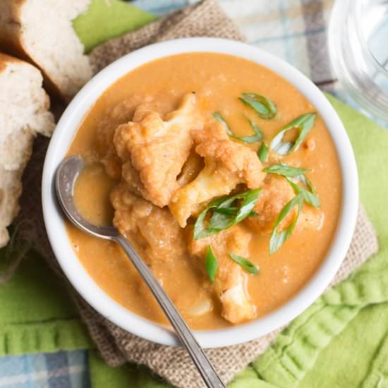 Smoky Cauliflower & Bean Chowder