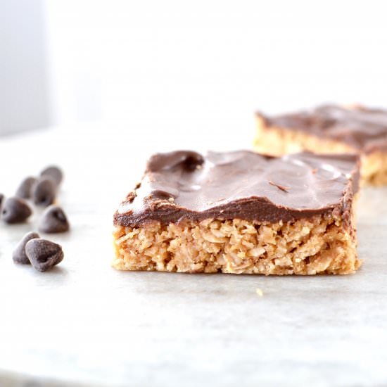 Chocolate Peanut Butter Coconut Bar