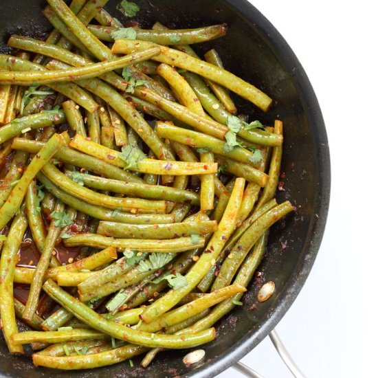 Red Curry Green Beans