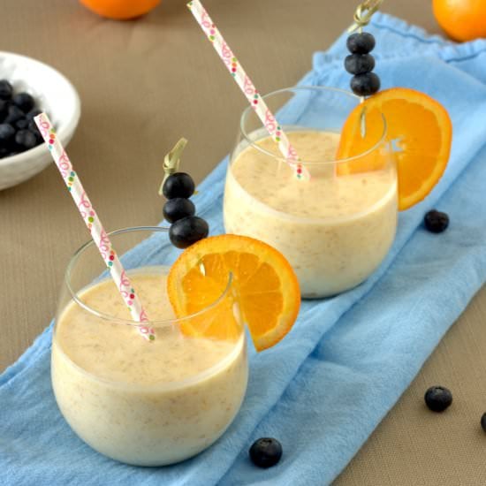 Orange Creamsicle Kefir Smoothie