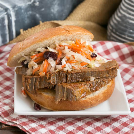 Oven Braised Beef Brisket