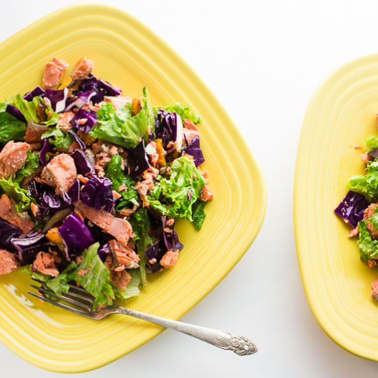 Roasted Salmon Salad