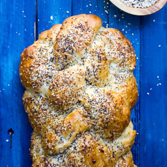 Everything Bagel Challah