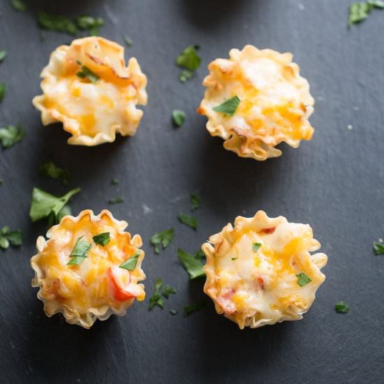 Pimento Cheese Filllo Cups
