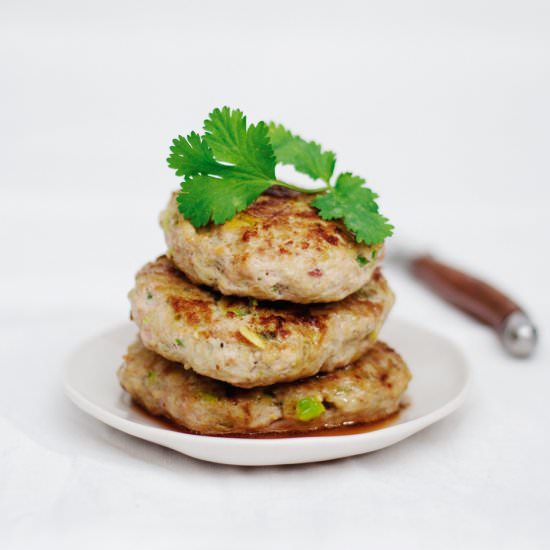 Chicken Avocado Burgers