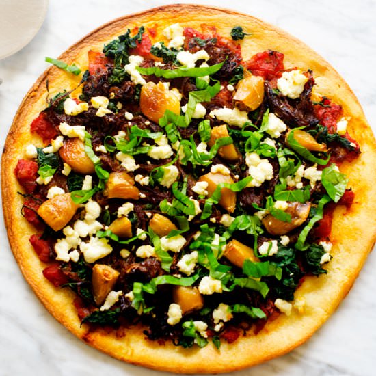 Roasted Garlic Pizza