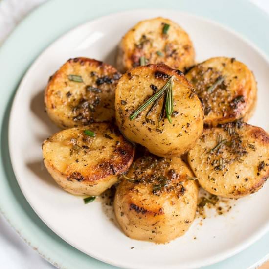 Lemon Rosemary Melting Potatoes