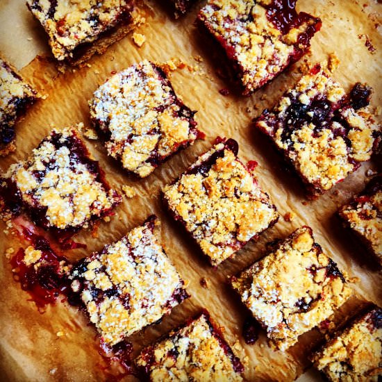 Currant Shortbread Bars