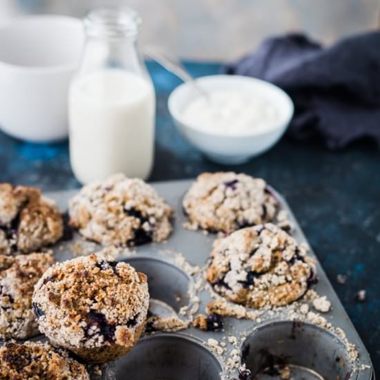Gluten Free Blueberry Muffins