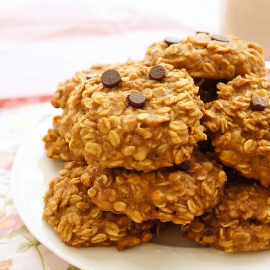Banana Bread Breakfast Cookies