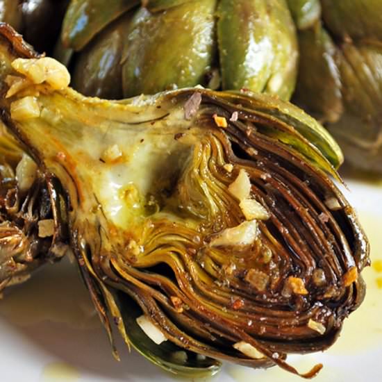Roasted Artichokes