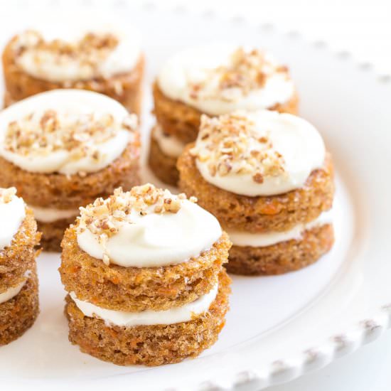 Mini Carrot Cakes