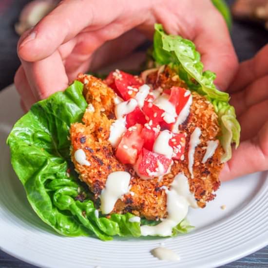 Vegan Thai Veggie Burgers