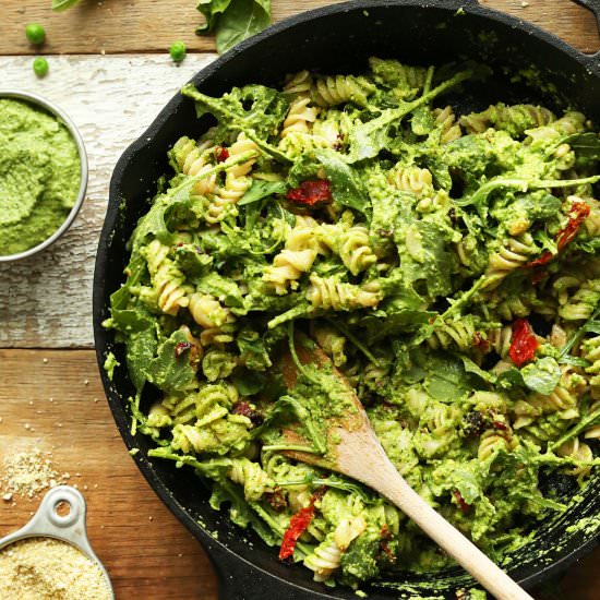 Pea Pesto Pasta