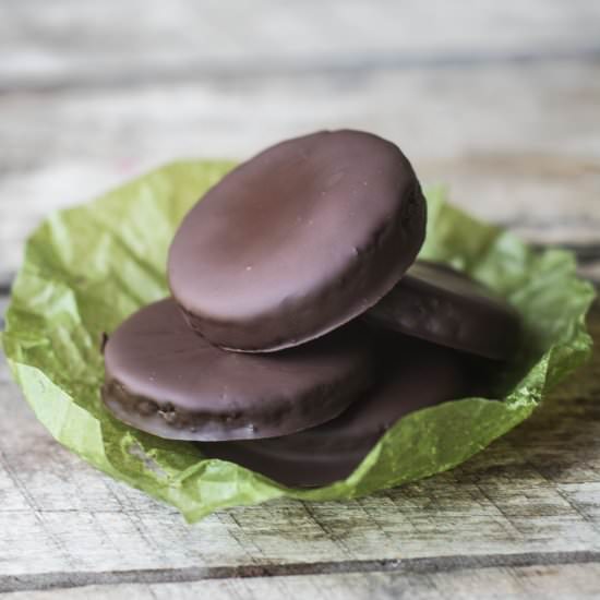 Gluten Free Thin Mint Cookies