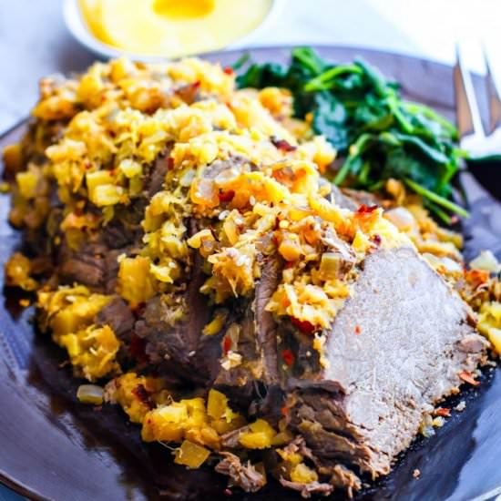 Crock Pot Sweet Sour Hawaiian Beef