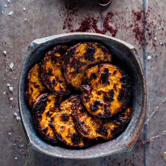 Sumac Charred Sweet Potatoes