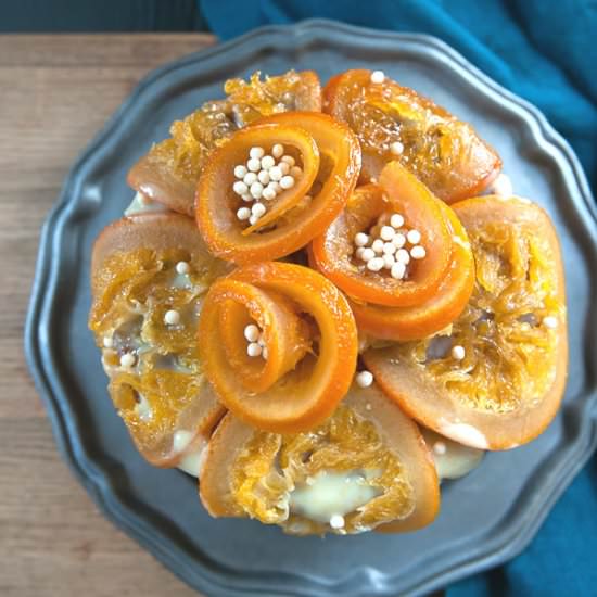 Orange Coconut Oil Cake