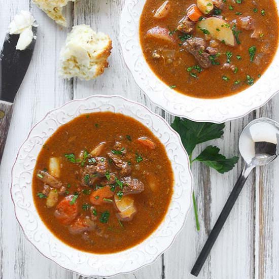 Slow Cooker Guinness Beef Stew