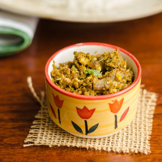Ridge Gourd Egg Bhurji