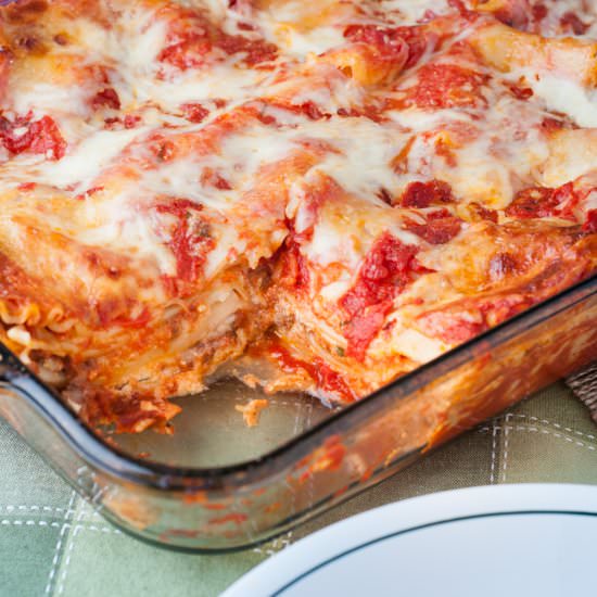 Amazing Meat Lasagna