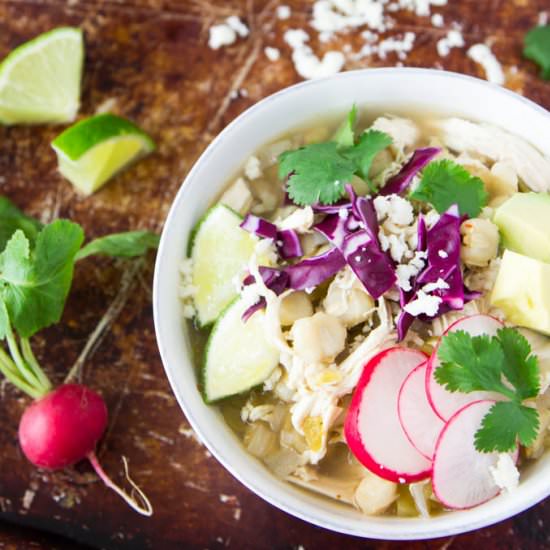 Crockpot Chicken Posole