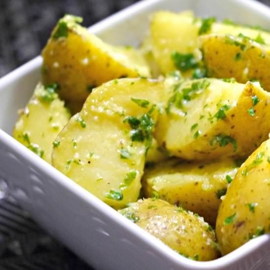 Potatoes with Parsley and Garlic