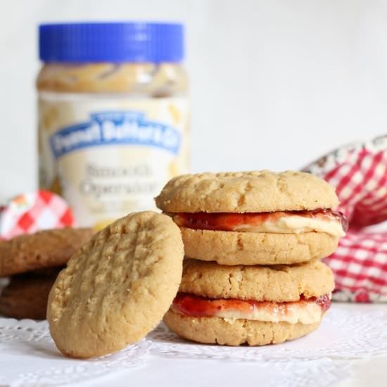 Just Two PB&J Cookie