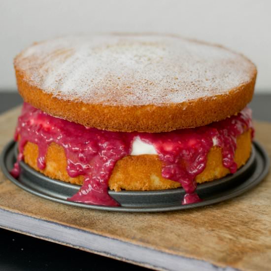 Victoria sponge cake