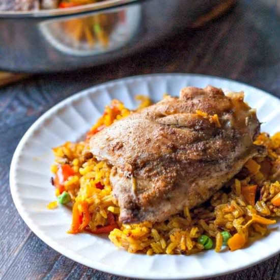 Chicken and Spanish Rice