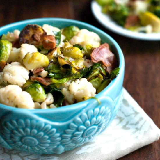 Brussels Bacon and Cauliflower