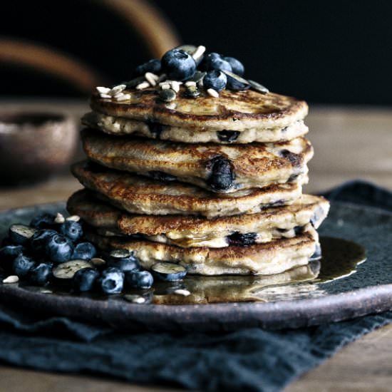 Blueberry & Ricotta Hotcakes