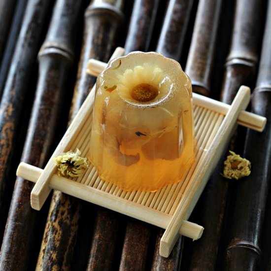 Chrysanthemum Longan Jelly