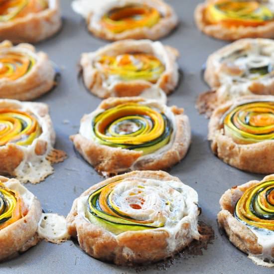 Vegan Mini Cream Cheese Tarts