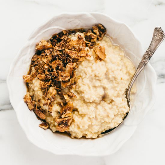 Maple Millet Porridge