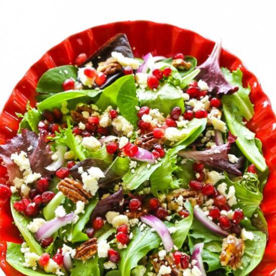 Pomegranate Feta Salad