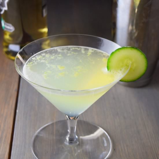 Cucumber and Gin Martini